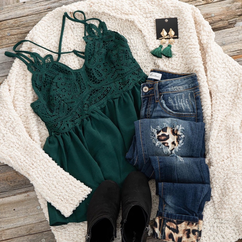 Cream cardigan